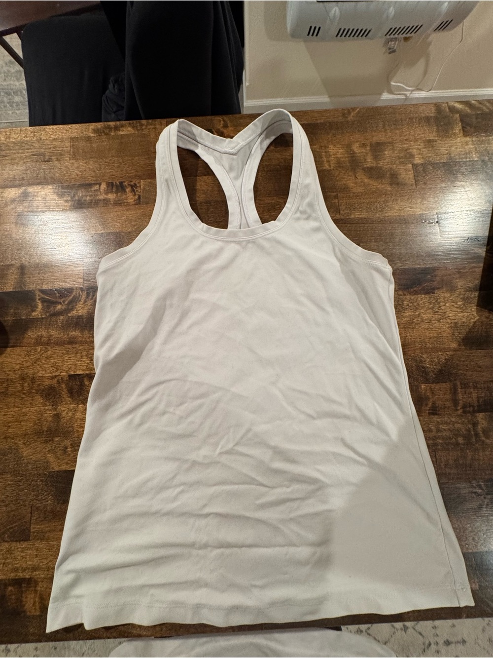 CRZ YOGA White Racerback Performance Tank - Picture 3 of 5